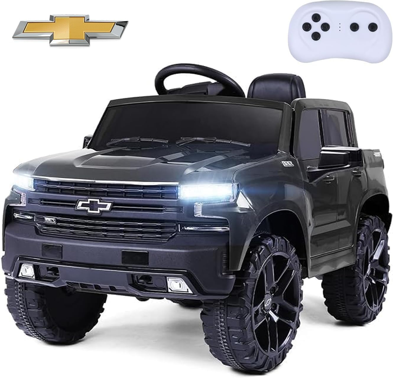Kimbosmart Silverado 12V Kids Electric Ride on Truck