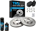 Front Brake Pad & Rotor Kit Compatible with 1997-2001 Lexus ES300