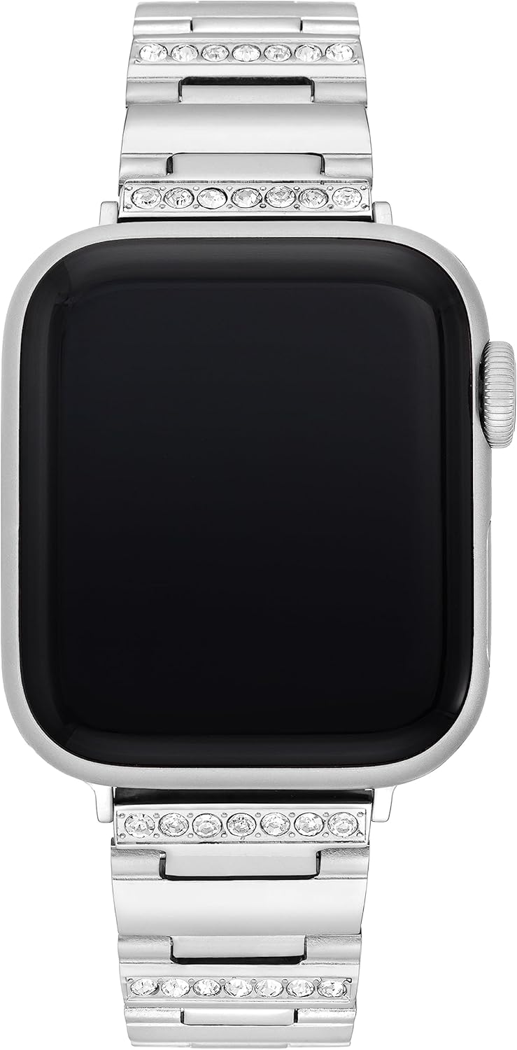 Anne Klein Crystal Fashion Bracelet for Apple Watch