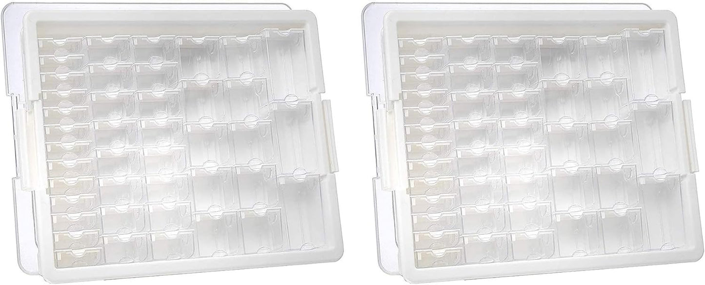 Portable Diamond Painting Storage Organizer with 42 Containers