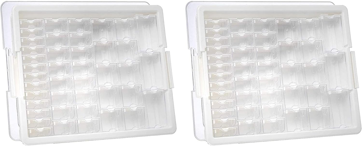 Portable Diamond Painting Storage Organizer with 42 Containers