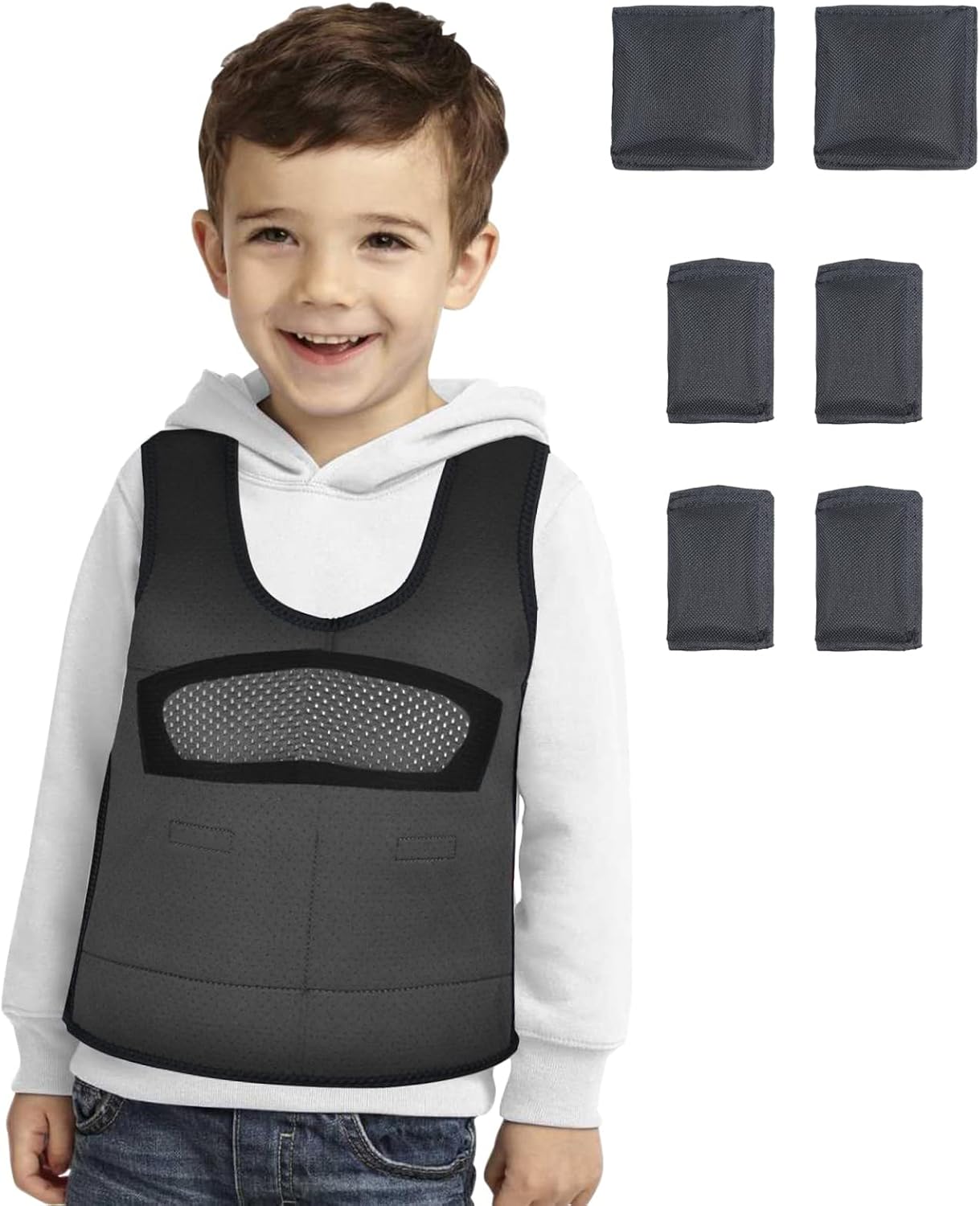 Compression Vest for Kids: Adjustable Weighted Vest for Comfort