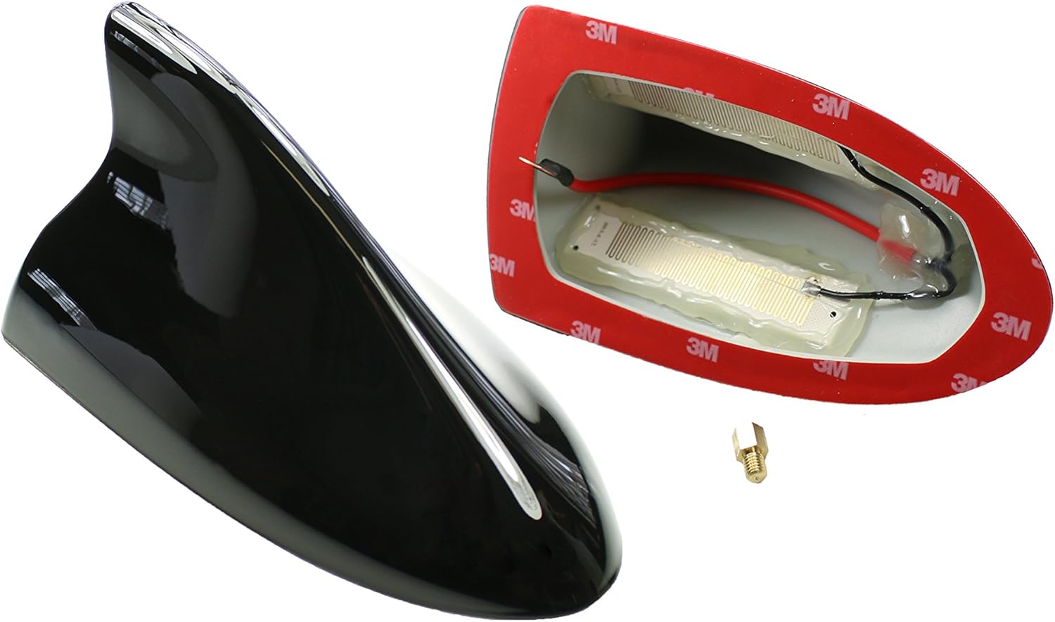 Functional Black Shark Fin Antenna for Scion xD (2008-2014)