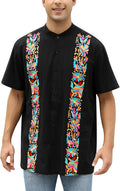 Men's Traditional Guayabera Dress Shirt for Festive Celebrations