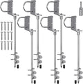 Multi-Purpose Trampoline Stakes Anchors 3in Spiral Ground Anchors