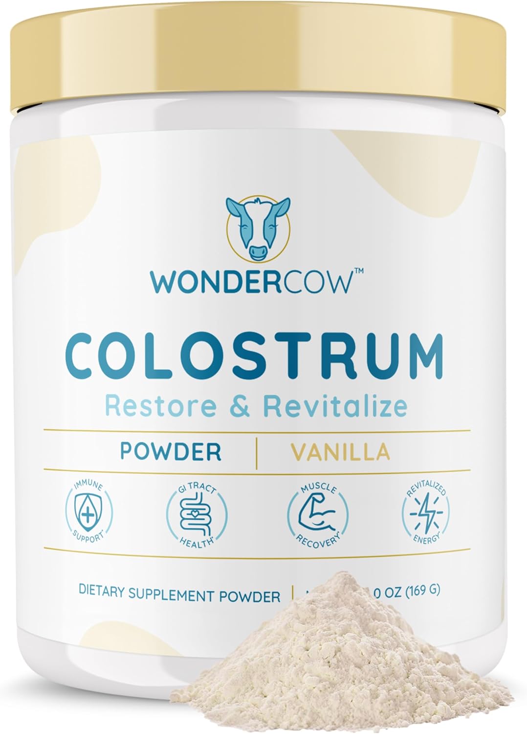 Colostrum Supplement Powder for Gut Health and Immune Support