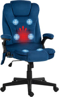 Vibrating Massage Office Chair with Heat and Recline - Executive