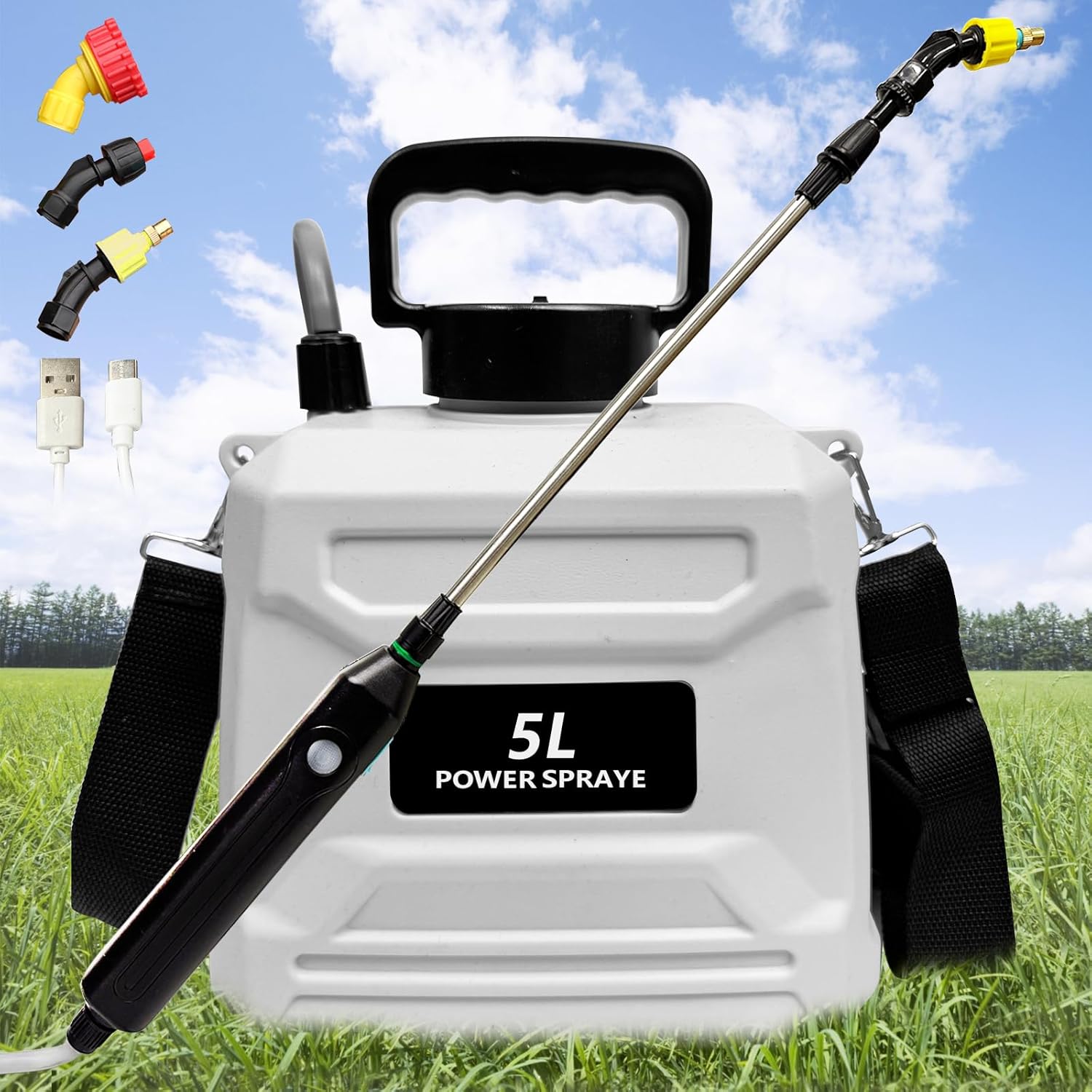 Battery Powered Garden Sprayer for Easy Lawn and Garden Care