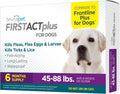 FirstAct Plus Flea Treatment for Dogs, Large Dogs 45-88 lbs - 6
