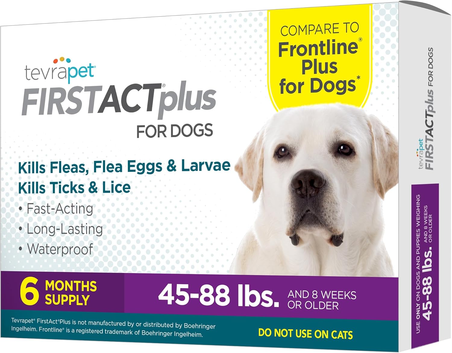FirstAct Plus Flea Treatment for Large Dogs - 6 Doses