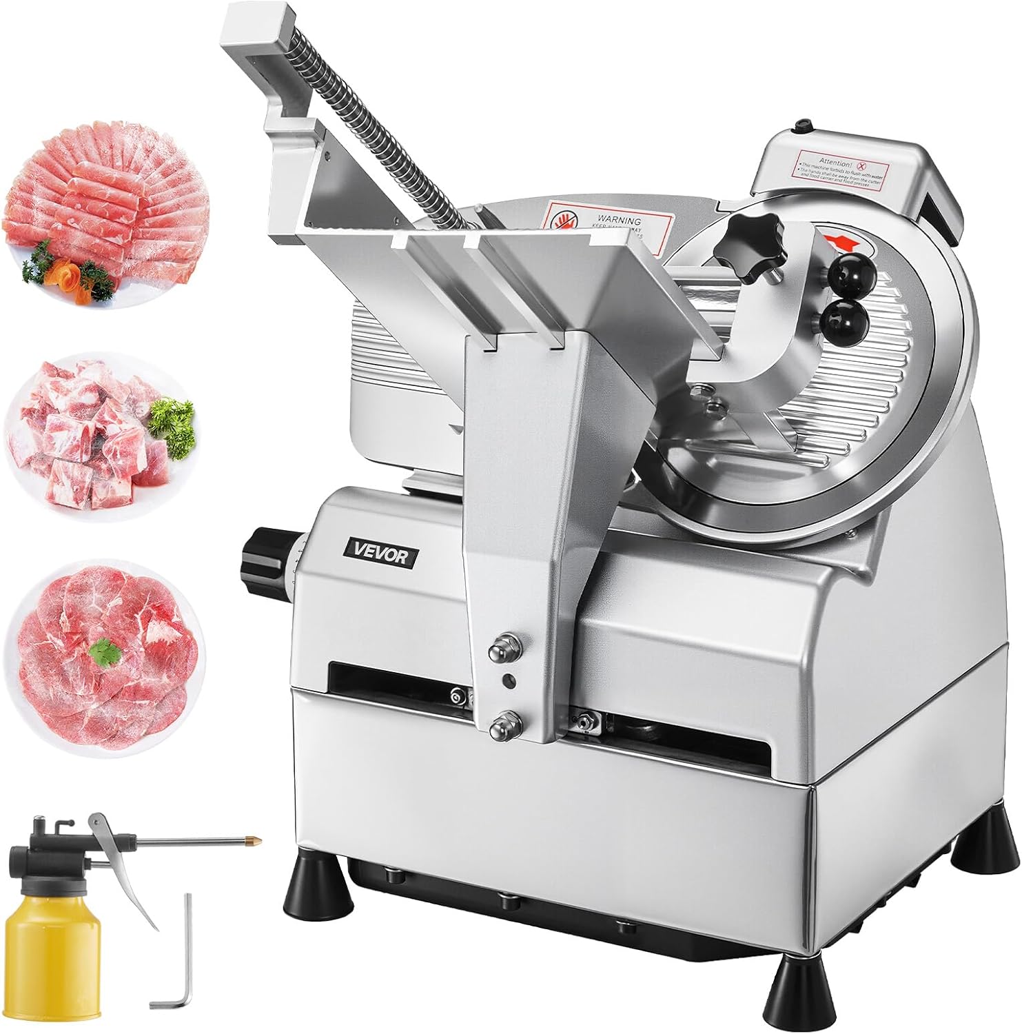 VEVOR Automatic Meat Slicer for Effortless Deli Slicing