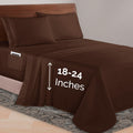 Elegant Comfort 1500 Hotel Quality King Sheet Set - Deep Pocket Fit