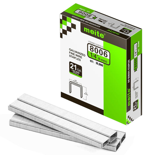 21 Gauge Upholstery Staples for Staple Guns - Heavy Duty Galvanized
