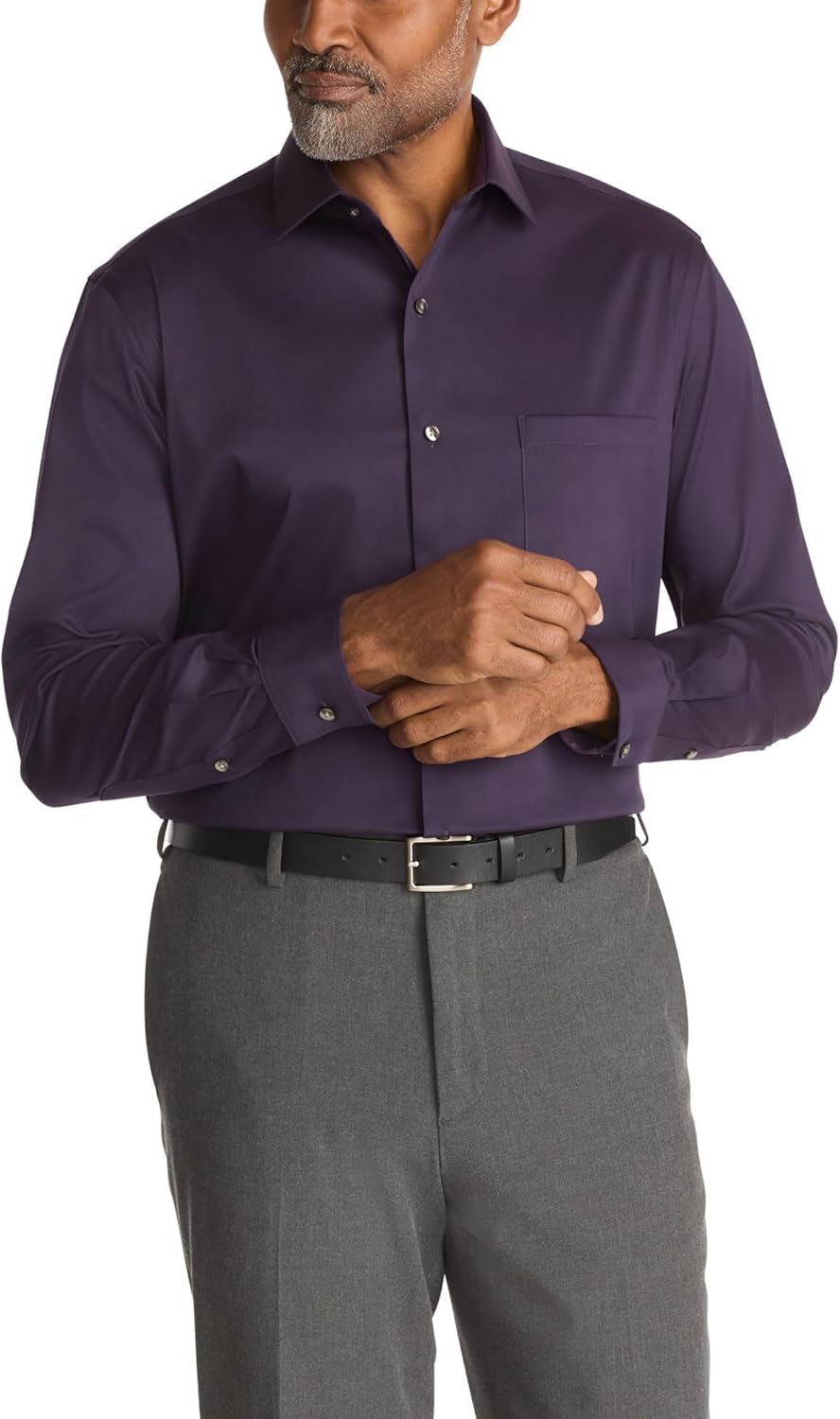 Van Heusen Men's Regular Fit Ultra Wrinkle Free Dress Shirt