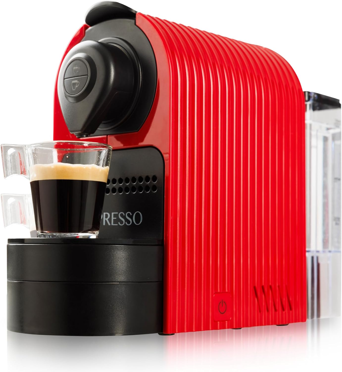 Mixpresso Red Espresso Maker: Premium 19-Bar Pump