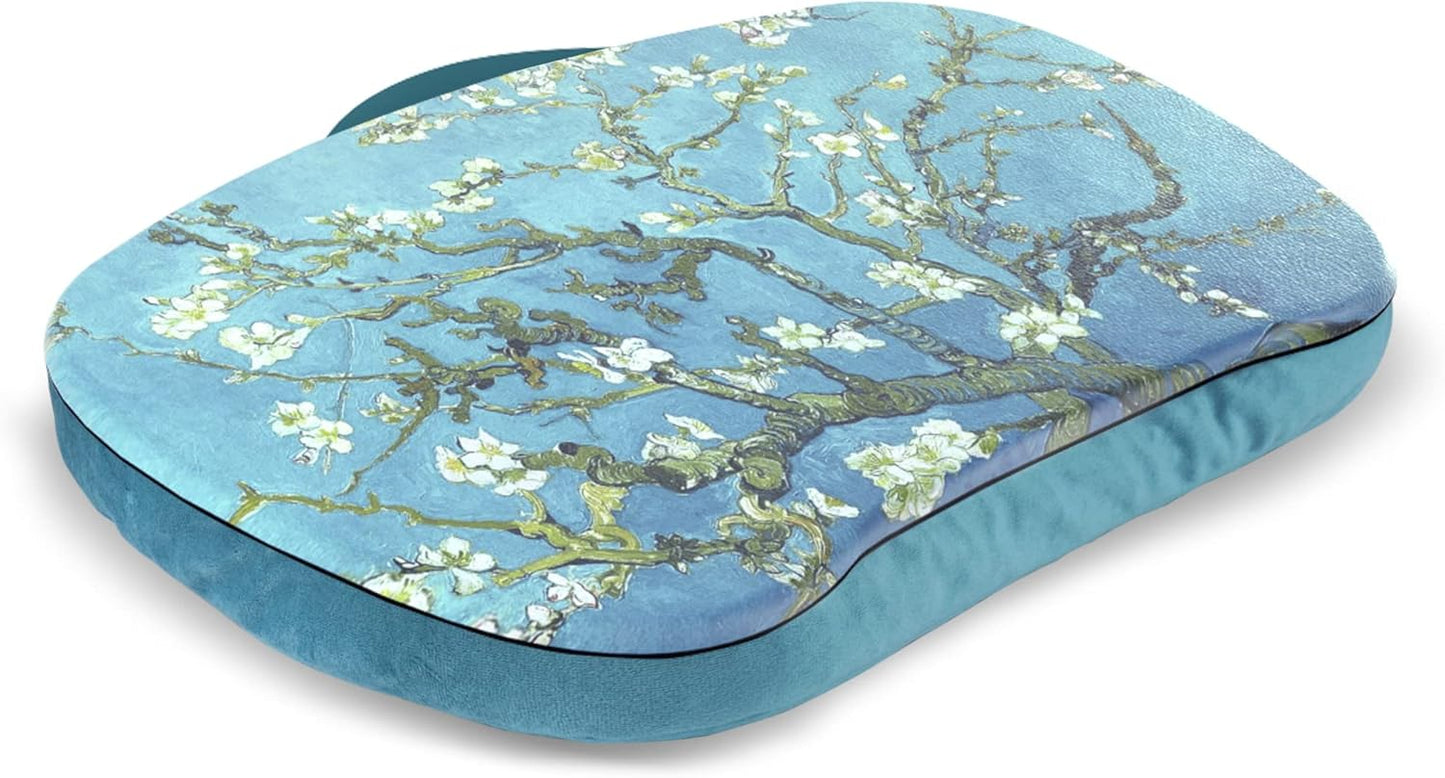 Peach Blossom Lap Desk - Portable Comfort for 15.6 Laptop