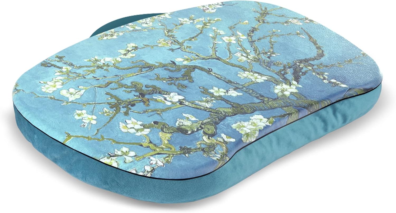 Peach Blossom Lap Desk - Portable Comfort for 15.6 Laptop