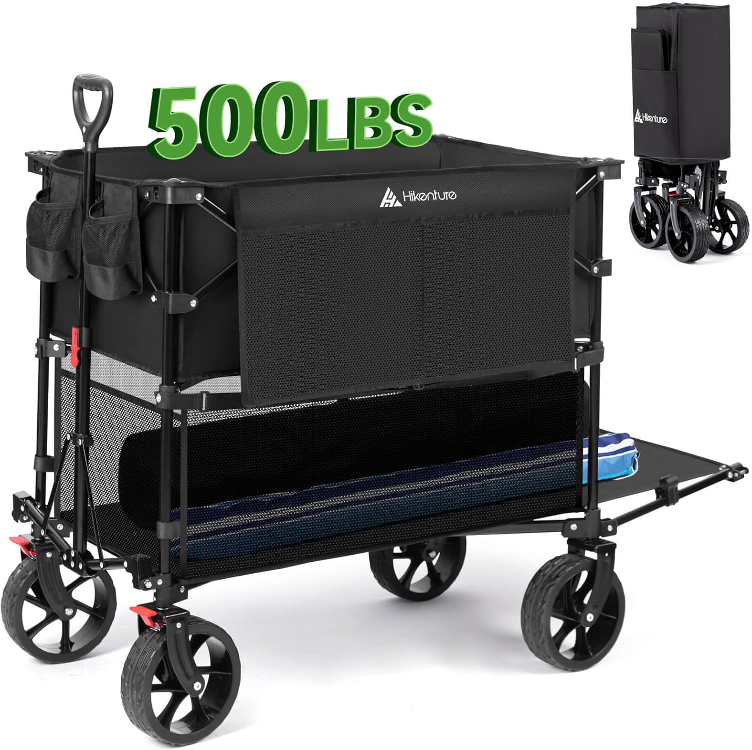 Hikenture Double Decker Wagon for Beach and Sports Activities