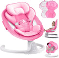 Bluetooth Baby Swing for Infants - Portable Electric Swing with Remote