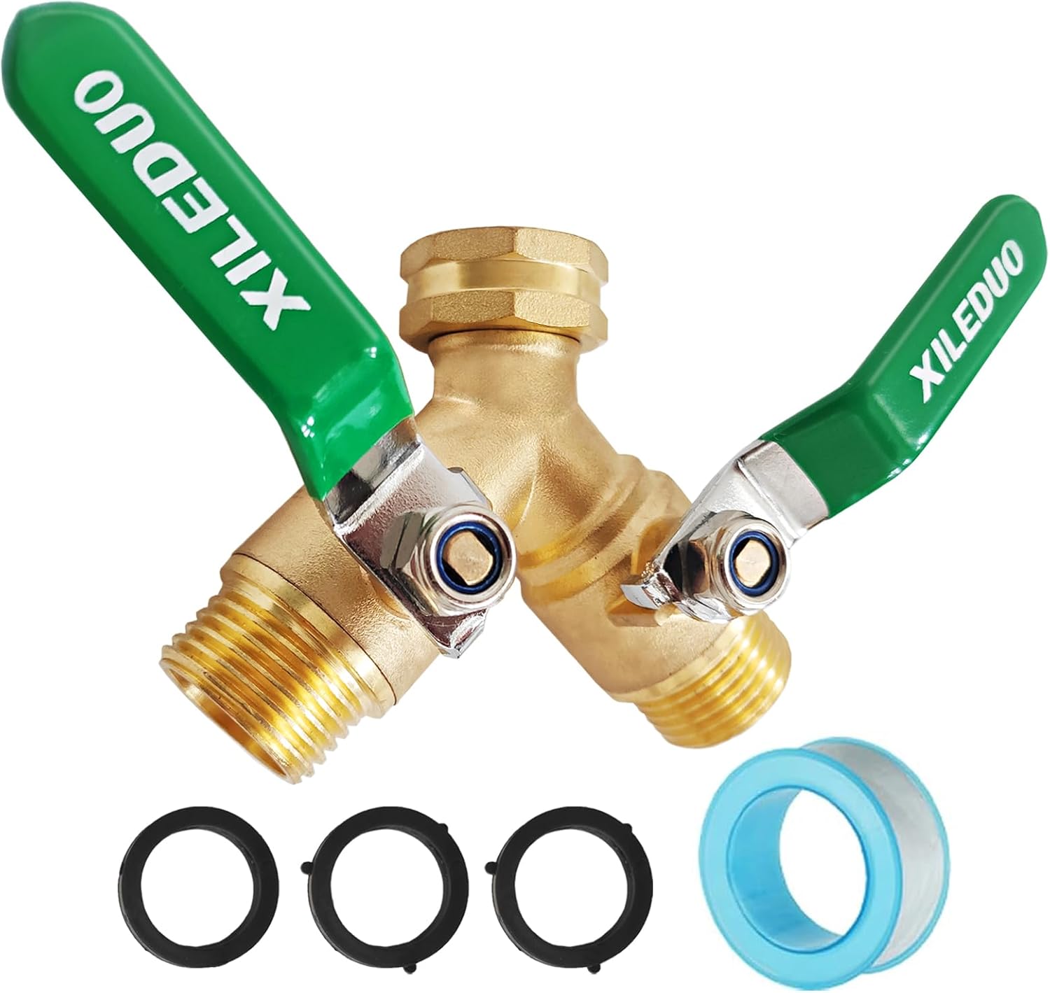 Garden Hose Splitter 2 Way for Efficient Water Flow Control