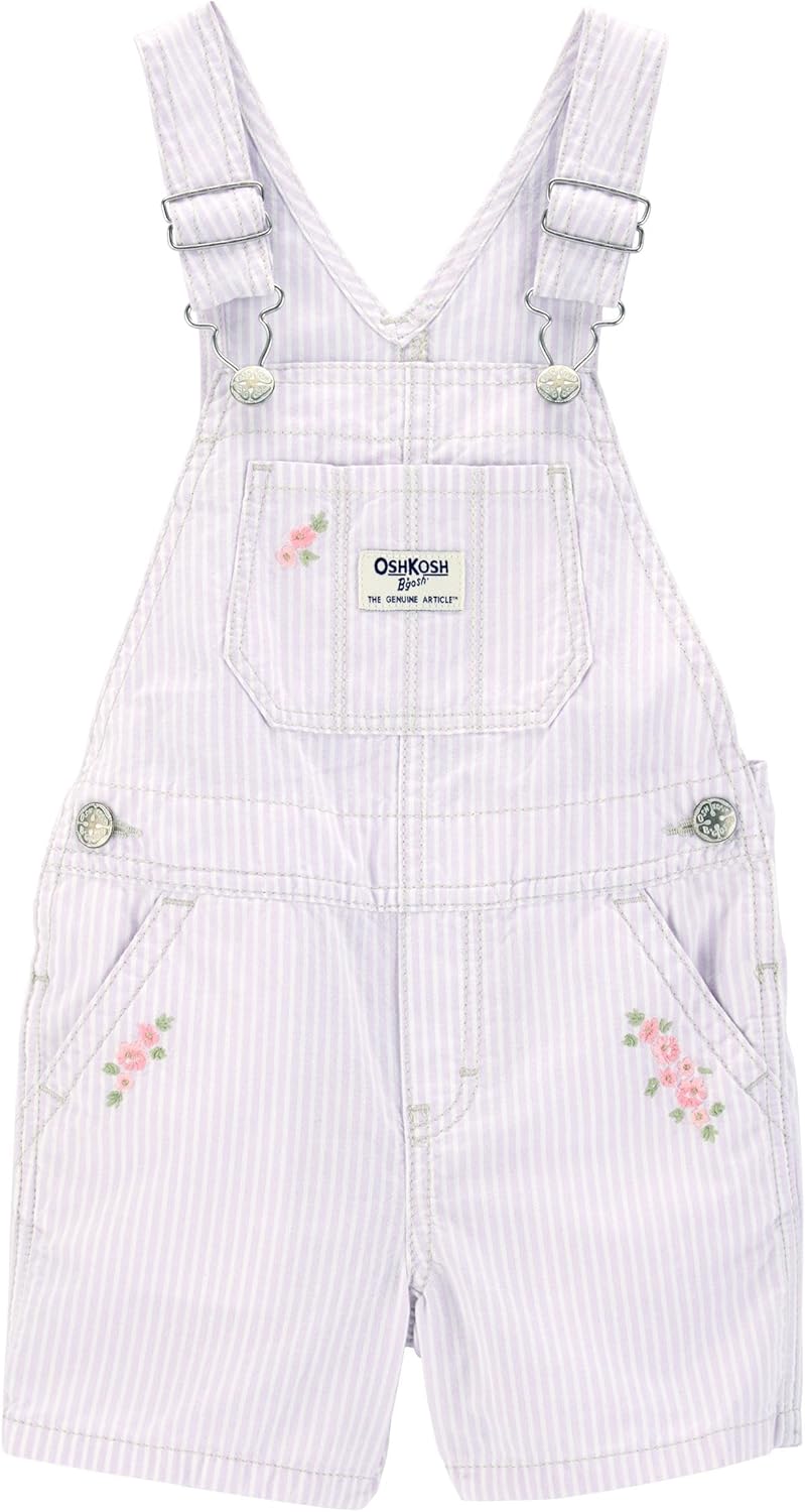Oshkosh Girls World's Best Overalls with Adjustable Straps