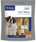 Virbac C.E.T. HEXtra Dental Chews for Dogs Over 50 lbs - Daily Oral