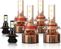 2025 Upgrade Compatible for 2007-2013 Toyota Tundra LED Bulbs Pack