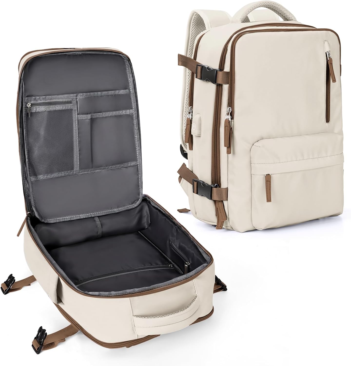 WONHOX Large Travel Backpack for Business and Leisure Use