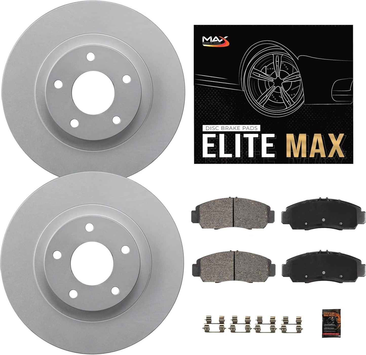 Max Advanced Brakes Rear Brake Kit for Subaru Ascent 2019-2023