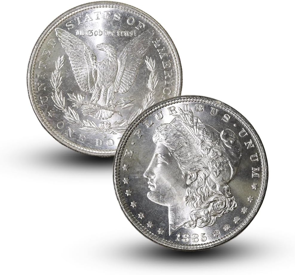 Antique 1885 S Morgan Silver Dollar Coins for Collectors