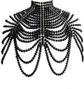 CCbodily Pearl Body Chain Bra - Stunning Jewelry for Any Occasion