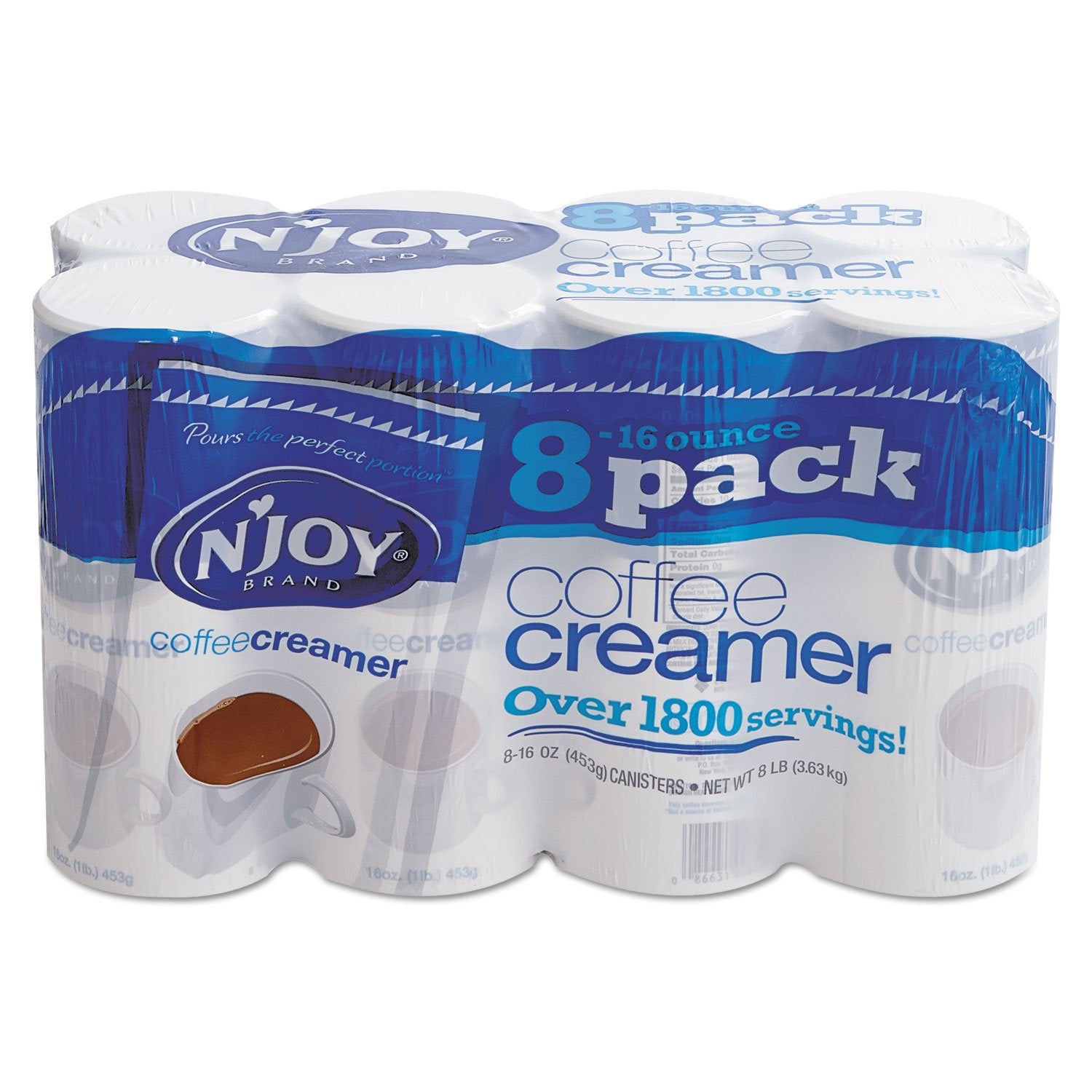 8lb N Joy Non-Dairy Creamer - Rich & Creamy!