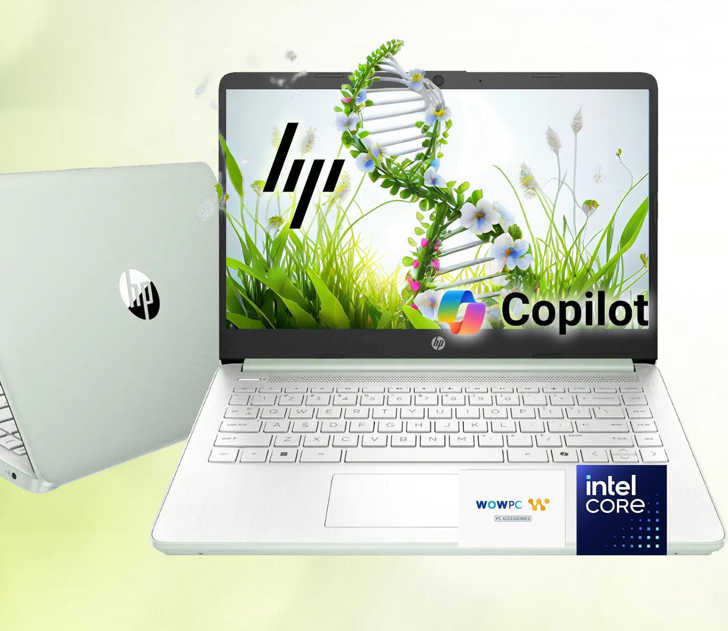 HP 14 Ultrabook with Intel N150 and Microsoft 365 for Productivity