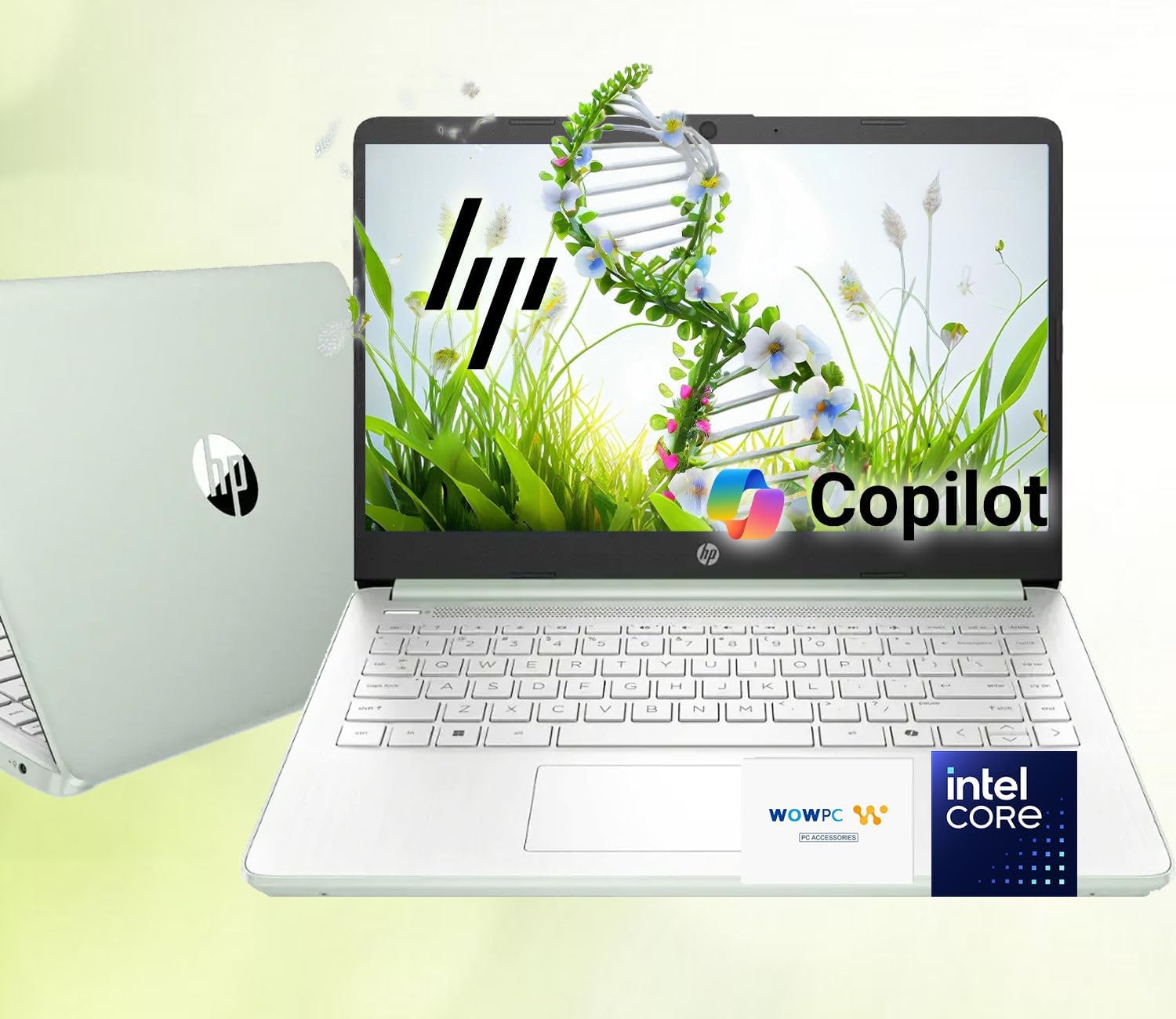 HP 14 Ultrabook with Intel N150 and Microsoft 365 for Productivity