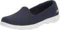 Skechers Women's Go Walk Lite Sweet Gal Slip-on Mesh Sneakers Fashion