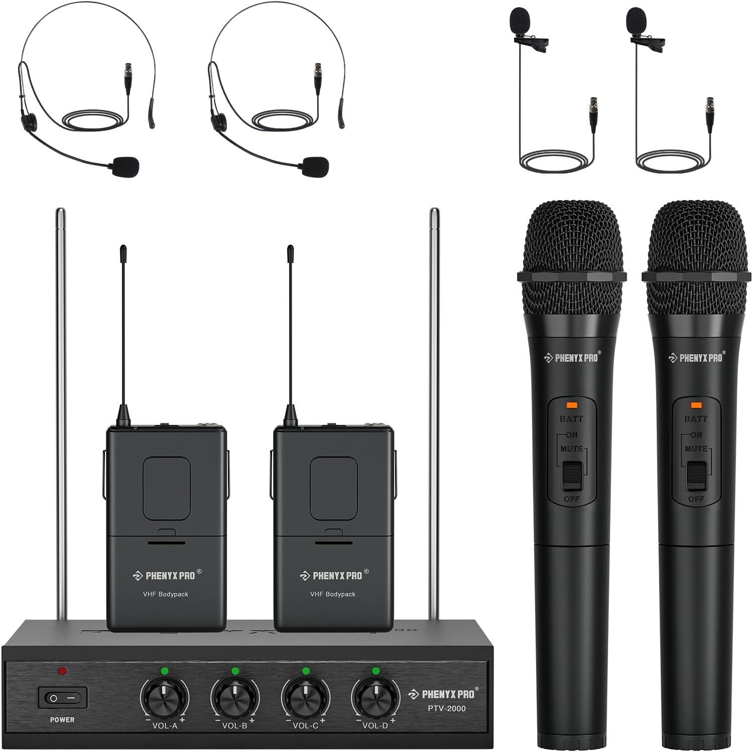 Phenyx Pro Wireless Microphone System for Clear Sound Performance