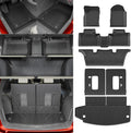Floor Mats Compatible with 2016-2025 Dodge Durango 6-Seater - Complete