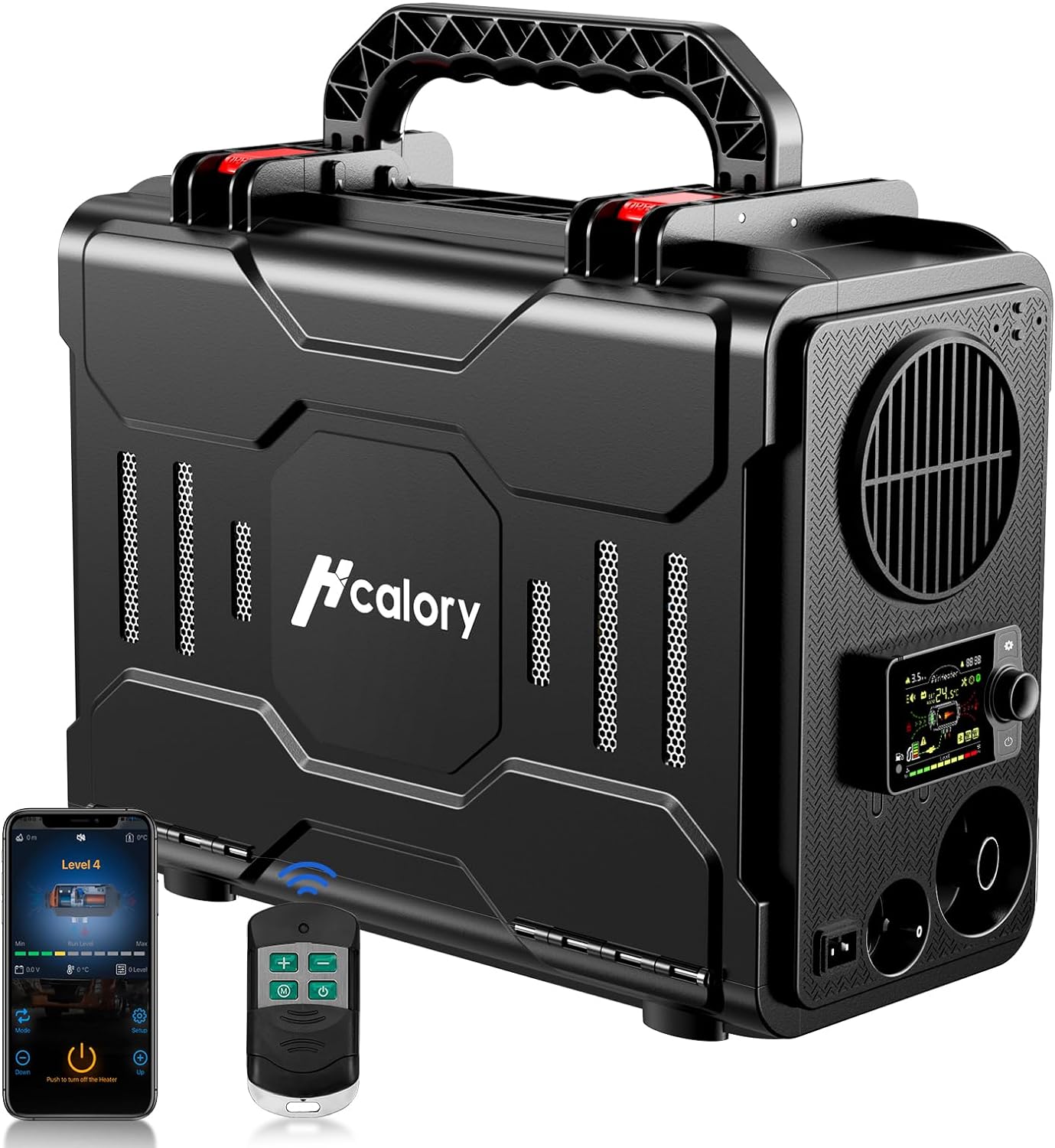 HCALORY 5KW Diesel Air Heater - Bluetooth Control