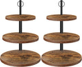 Cupcake Stand 3 Tier Large for 50 Mini Cupcakes - Rustic Wood Display