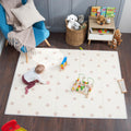 Baby Play Mat Thick Foam Stars Design Foldable Waterproof Mat - Large