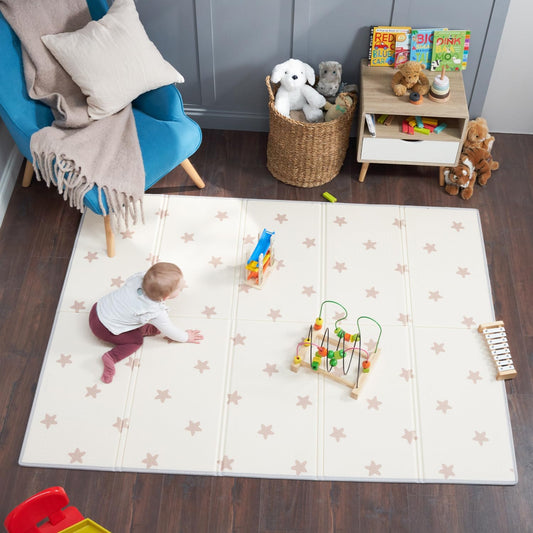 Bubba Bear Extra Large Padded Playmat | Soft & Waterproof | 79 x 59