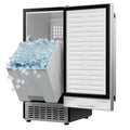 Effortlessly Produce 100lbs Daily with Coolski 15 Ice Maker