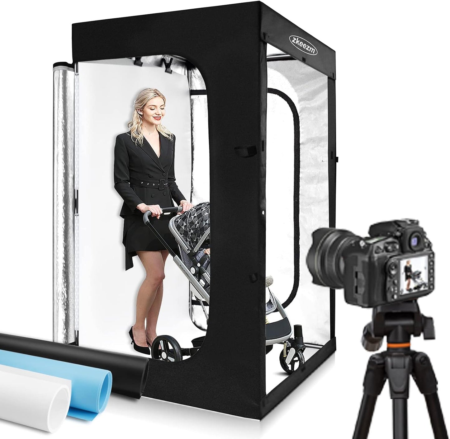 Professional Photography Studio LED Dimmable Large Shooting Tent
