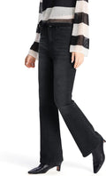 Petite Women's 24/26/28/30 in Stretch Flare High Waist Jeans