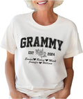 Custom Grandma Est Shirt - Perfect Mother's Day Gift!