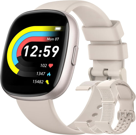 Banlvs Smartwatch: 24/7 Heart Rate & Fitness Tracker for Men & Women