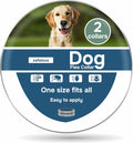 Flea and Tick Prevention for Dogs - 2 Count Adjustable Collar Pack