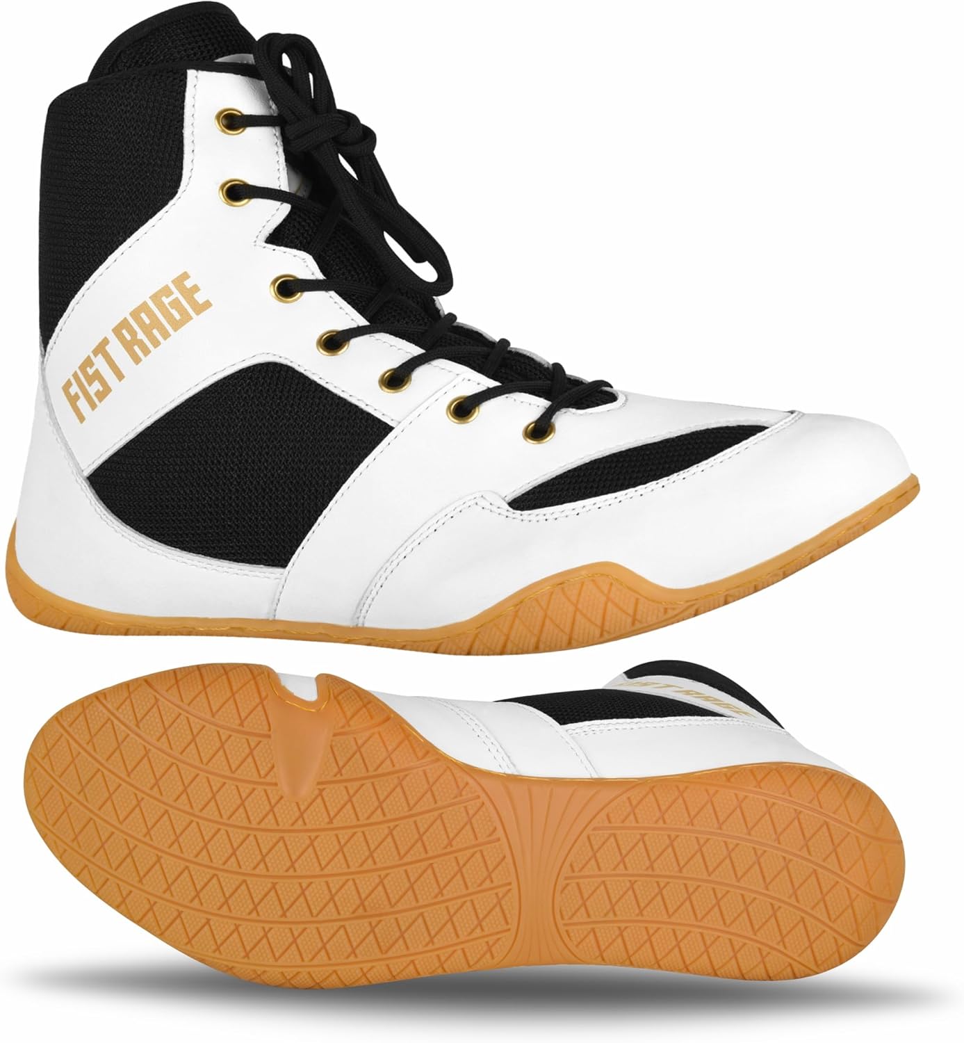 FISTRAGE Lightweight Boxing Shoes - Pro Grip & Ventilation
