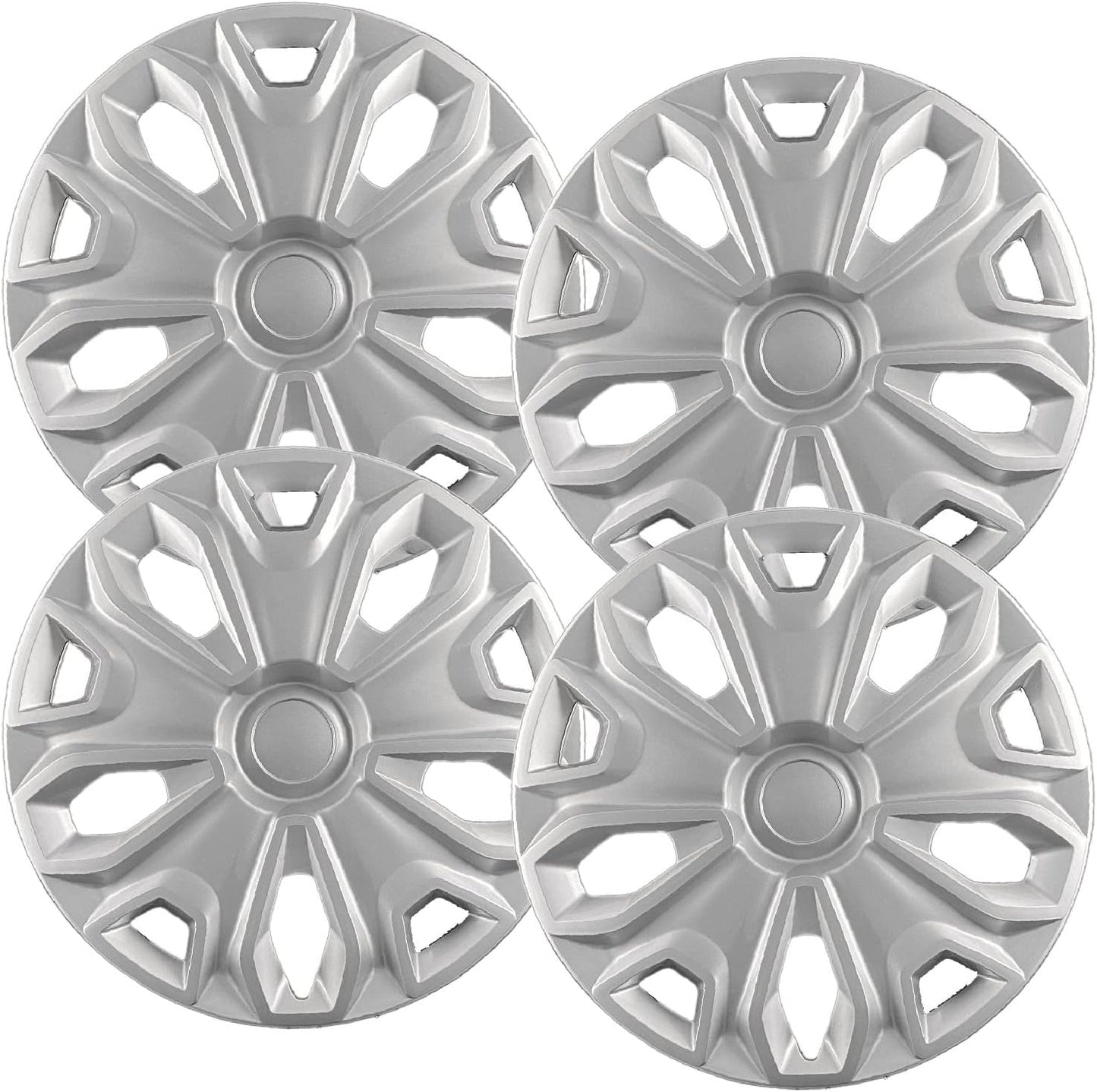 Premium Quality 16 inch Silver Hubcaps for Ford Transit Vans