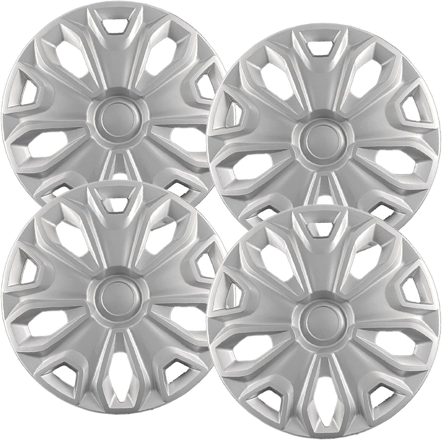 Premium Quality 16 inch Silver Hubcaps for Ford Transit Vans